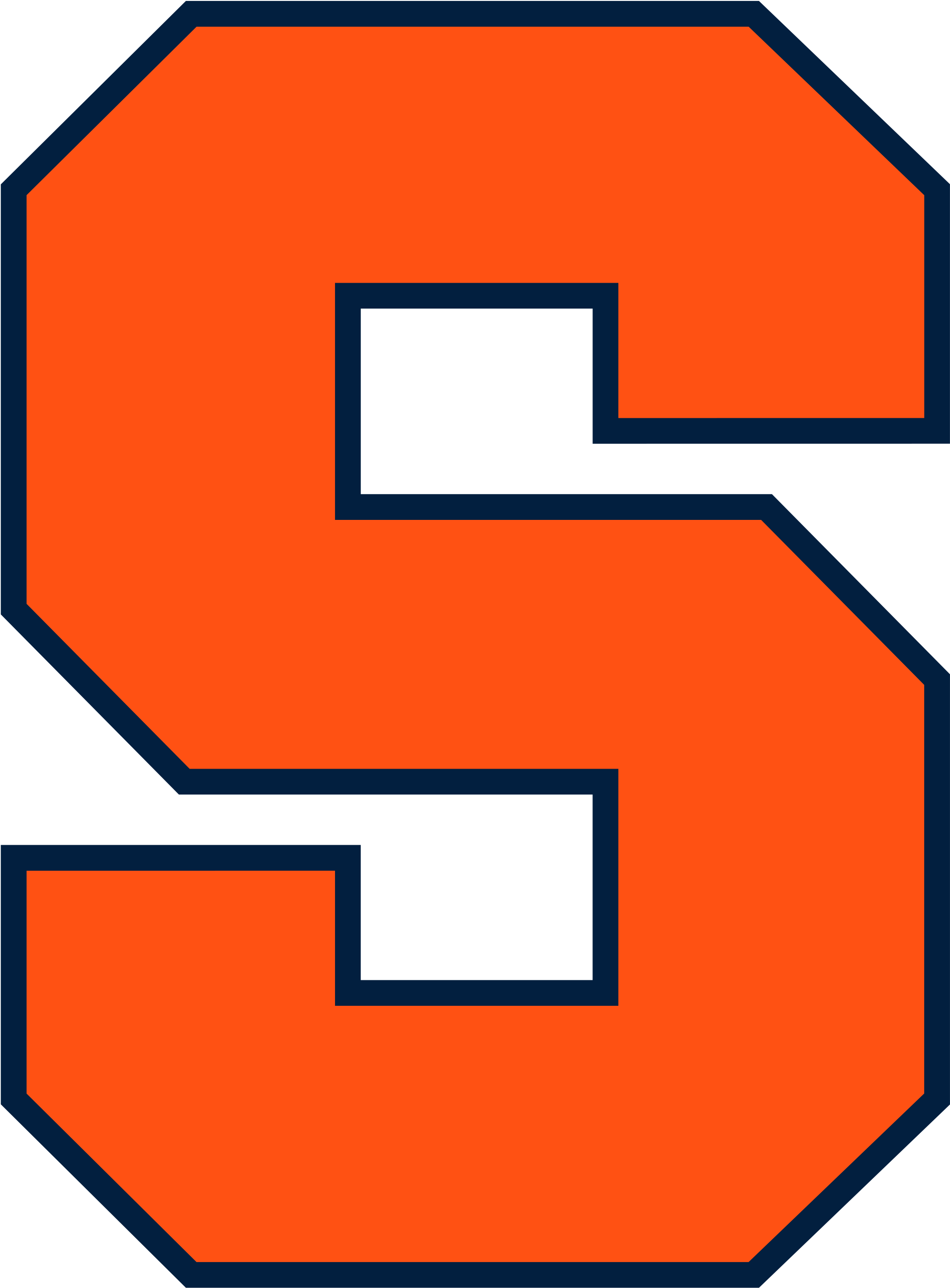Syracuse Orange Logo - Syracuse Orange Logo (2000x2703)