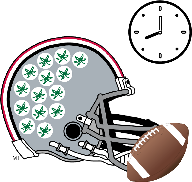 Ohio State Game Day Itinerary Daytripper University - Ncaa Ohio State Helmet Emblem (834x834)