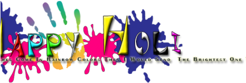 Transparent Holi Png Effect (480x272)