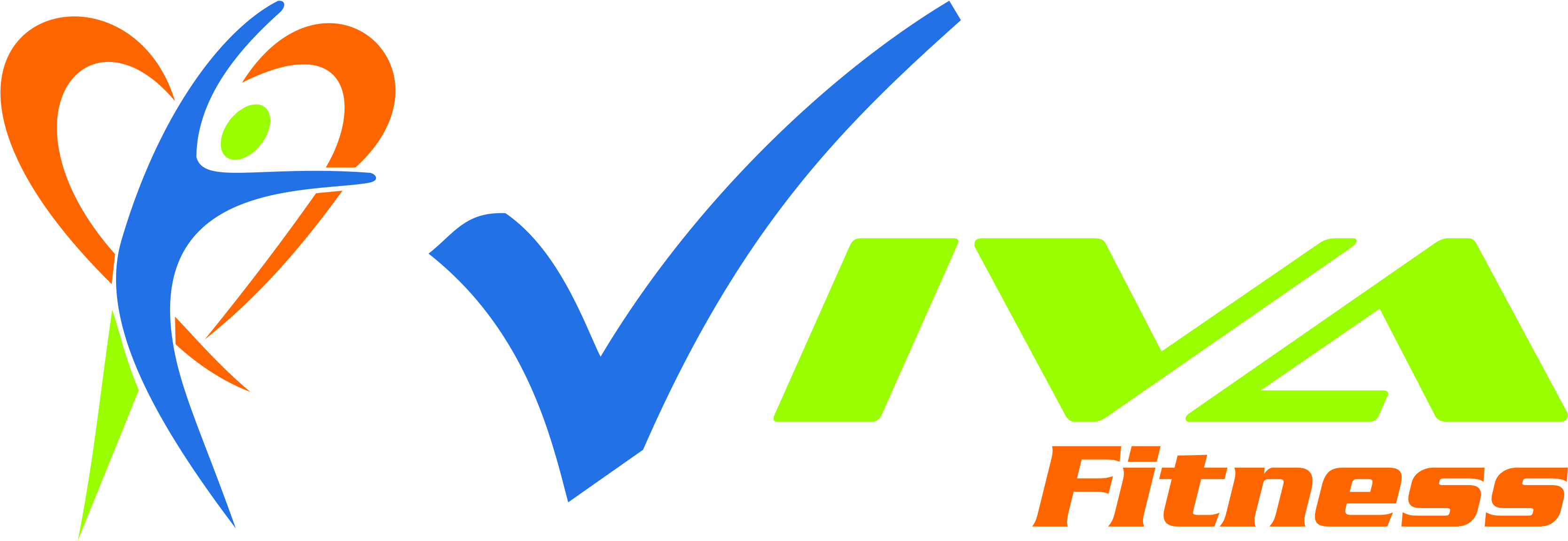 Logo Tríptic Graphic Design Fitness Centre - Thrive Fitness (3364x1230)