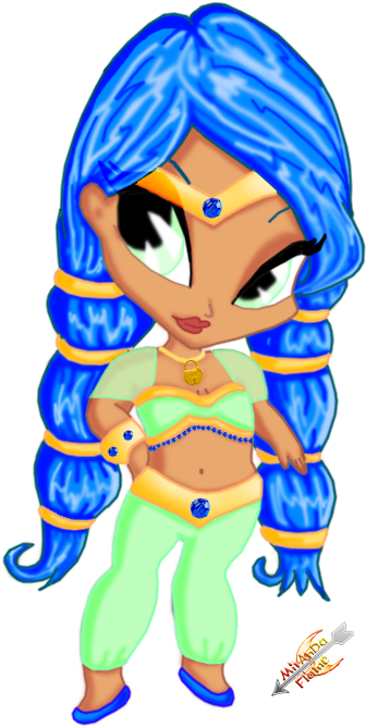 Pixie Of Wishes By Laddy Of Fire - Cartoon (470x697)