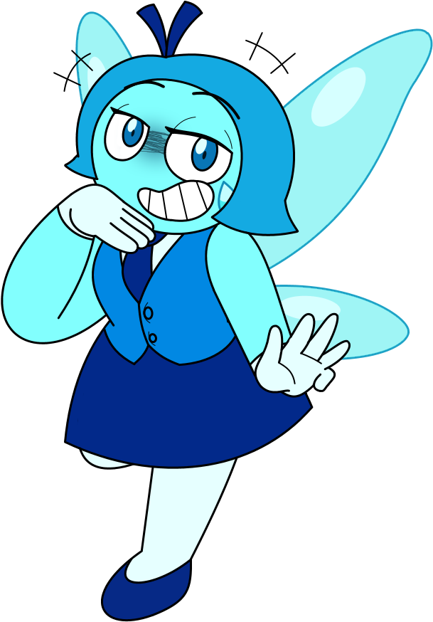 Smug Anime Pixie By Gamingingreen13 - Cartoon (657x907)