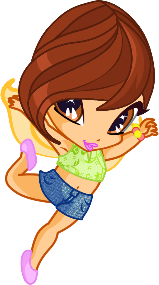 Pixie Of Joy By Charmedwings - Winx Deviantart Pixie (542x973)