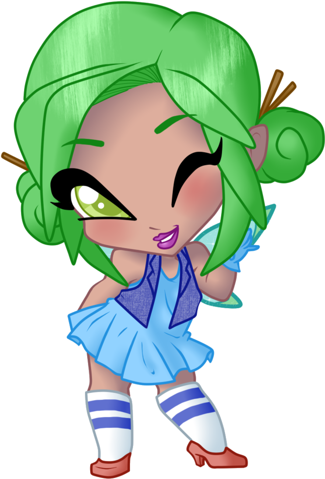 [pixies] Marleigh, Pixie Of Premonitions By Yokai-haruka - Cartoon (744x1074)