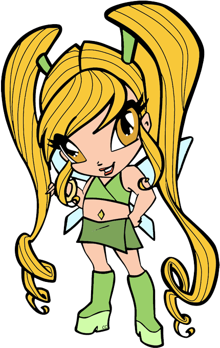 Chatta Pixie Of Gossip - Winx Club (437x686)