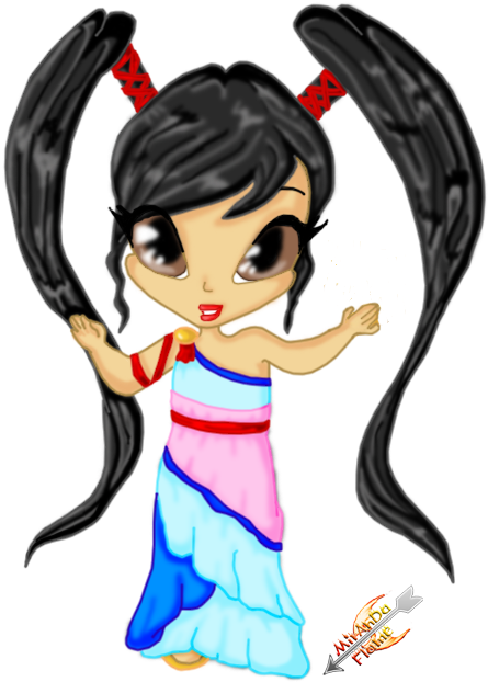 Calliope Pixie Of Mythology By Laddy Of Fire - Mythology (470x697)