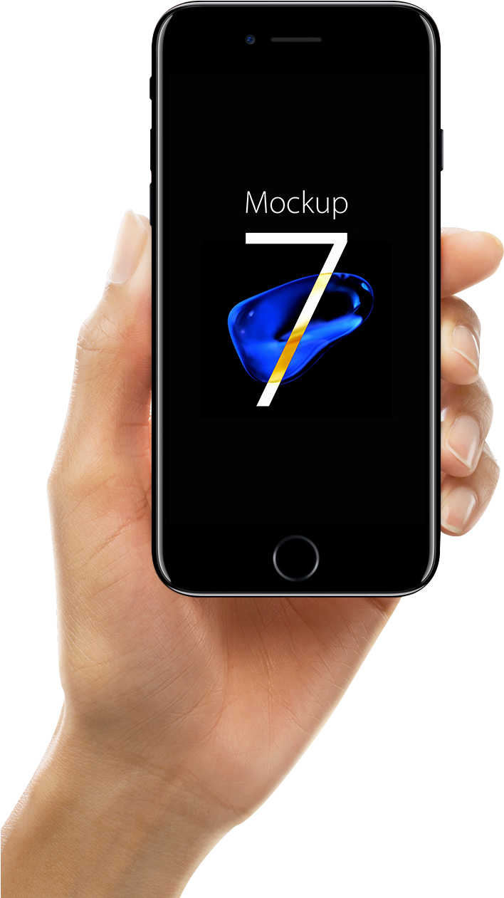 Iphone 6 Mockup Graphic Design - Mock Up Iphone 7 (776x1274)