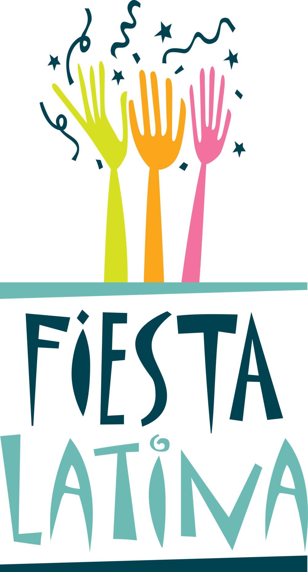 Unc Latin Party - Unc Latin Party (1000x1855)
