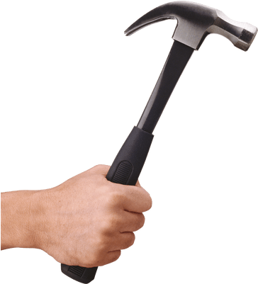 Hand Holding Hammer Hand Holding Hammer Transparent - Holding Hammer Png (400x400)