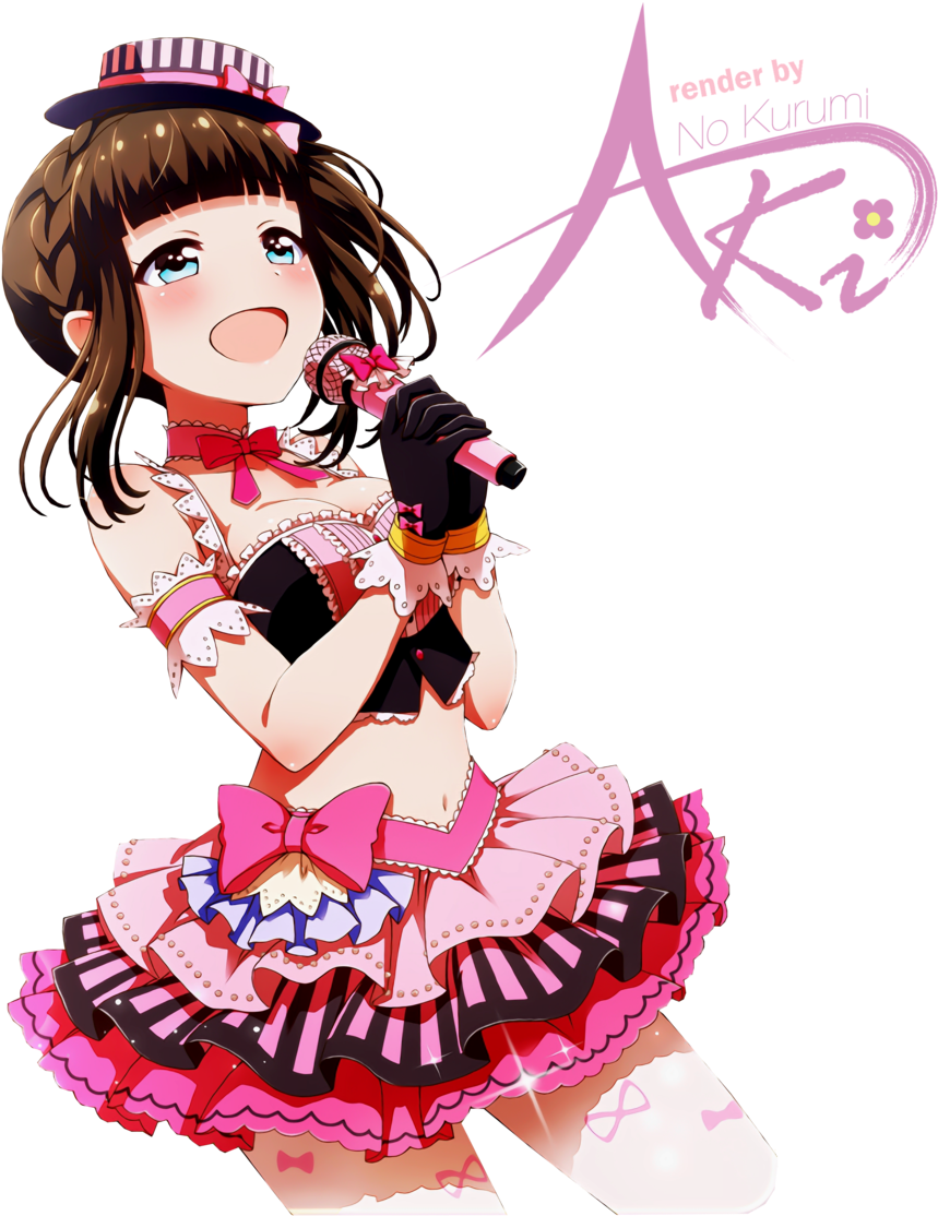 Idol Pixie Kokomi Render By Akinokurumisan Idol Pixie - Battle Girl High School (1024x1127)