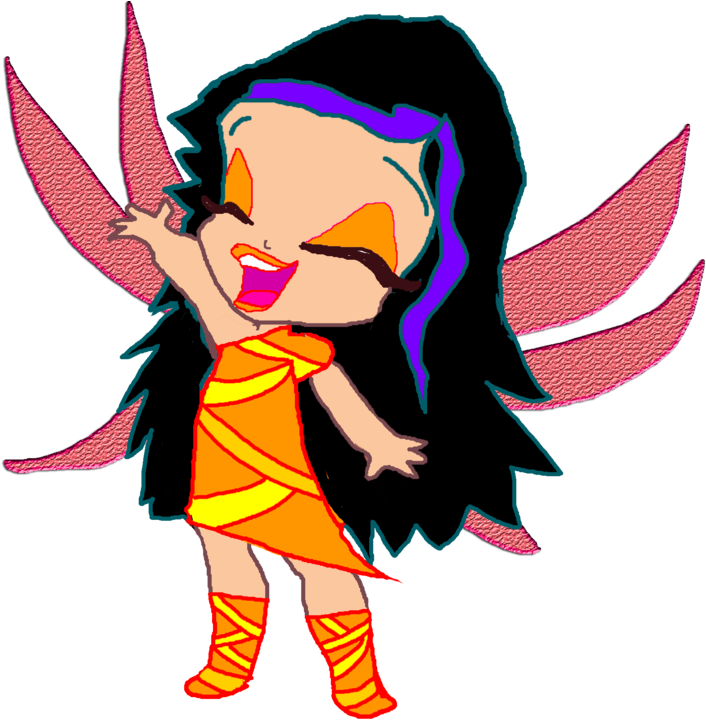 Sam Poppixie Of Thinking By Winxpoppixie - Illustration (900x720)