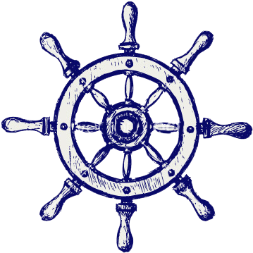 Marsh Harbour, Bahamas - Boat Steering Wheel Tattoo (380x400)