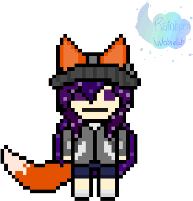 Danganronpa Roleplay 'bit-sprite' Thing By Rainburstwobuntah - Danganronpa 8 Bit Sprites Base (1000x1000)