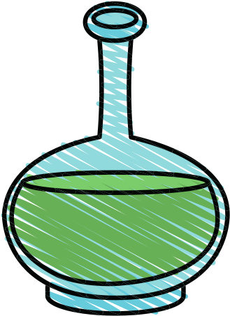 Color Crayon Stripe Cartoon Transparent Bottle Essential - Essential Oil (550x550)