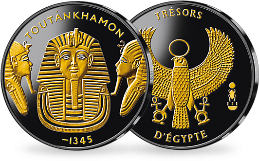 Pièce En Argent Toutânkhamon - Amun (535x420)