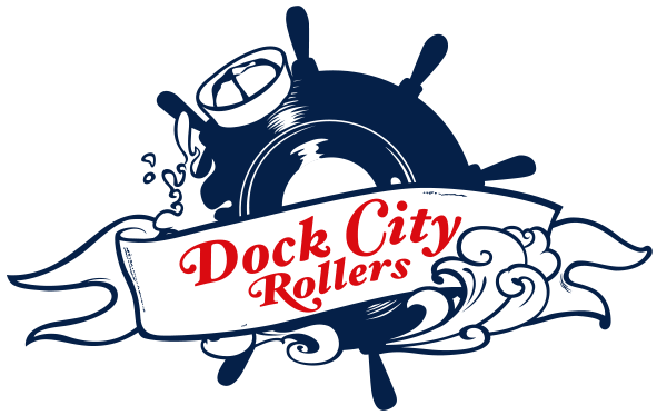 Dock City Rollers - Graphic Design (850x509)