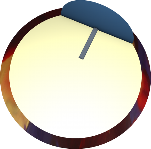 This Pancake Weight Block Is Surrounded With A Reactive - Ball (500x491)