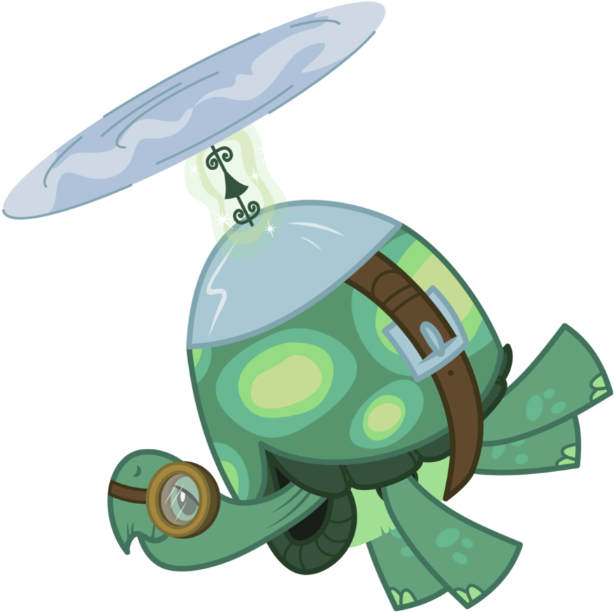 Tank The Flying Turt- Err, Tortoise By Axemgr - Rainbow Dash Pet Turtle (896x891)