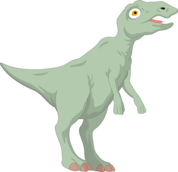 How To Set Use Big Eyed Dinosaur Svg Vector - Dinosaur (600x579)