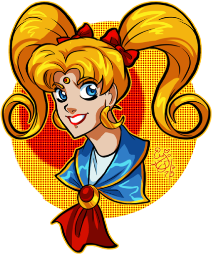 Planet Girl Based On - Cartoon (500x542)