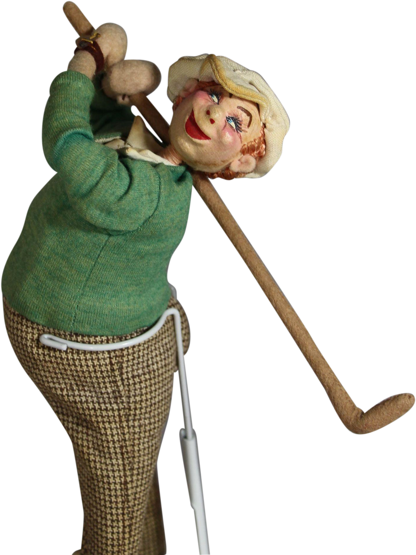 Vintage Klumpe Roldan Cloth Doll Golfer - Hickory Golf (1879x1879)