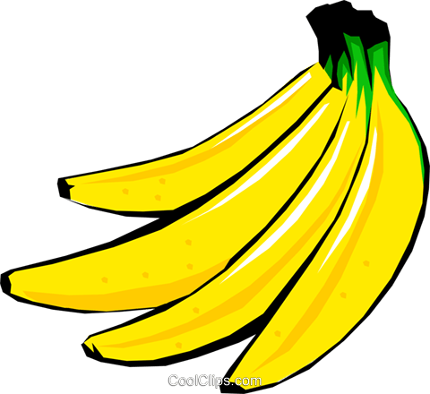 Pencil Clipart Four - Bunch Of Bananas Clipart (480x440)