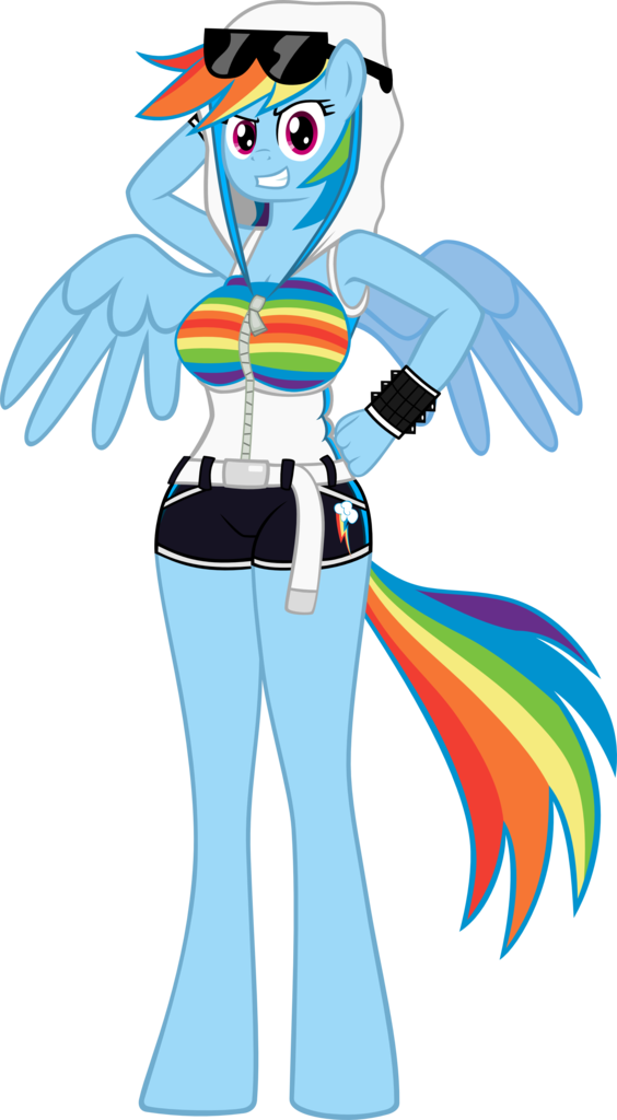 Blmn564, Busty Rainbow Dash, Rainbow Dash, Safe - Big Tit Rainbow Dash (564x1024)