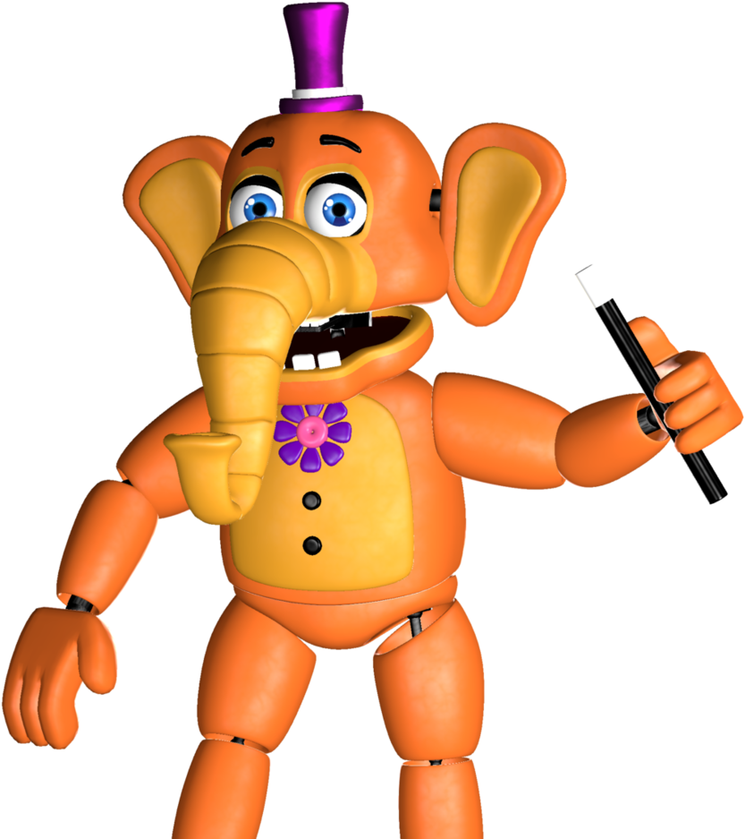 Orville Elephant Render By Arrancon - Fnaf Orville Elephant (846x944)