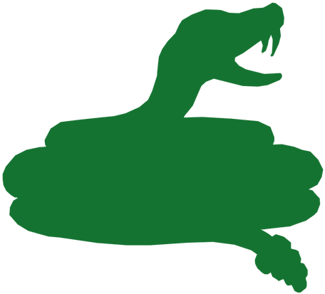 Snake Silhouette - Png Snake Silhouette (827x750)