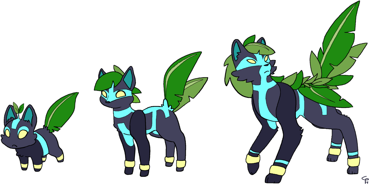 Fakemon 2 By Caffinated-pinecone - Cartoon (1266x631)