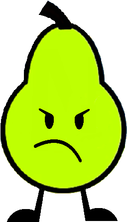 Pear By Officialtwj - Brawl Of The Objects Pear (298x457)