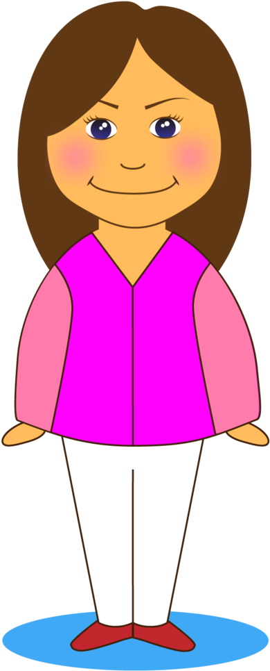 Asian Little Girl Illustration Png By Smallandbigpotato - Cartoon (632x1264)
