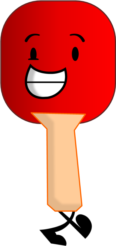 Ping Pong Paddle - Ping Pong Racket Bfdi Camp (393x868)