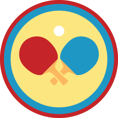 Ping Pong Badge If You Have This Badge, Reblog It And - Charing Cross Tube Station (500x500)
