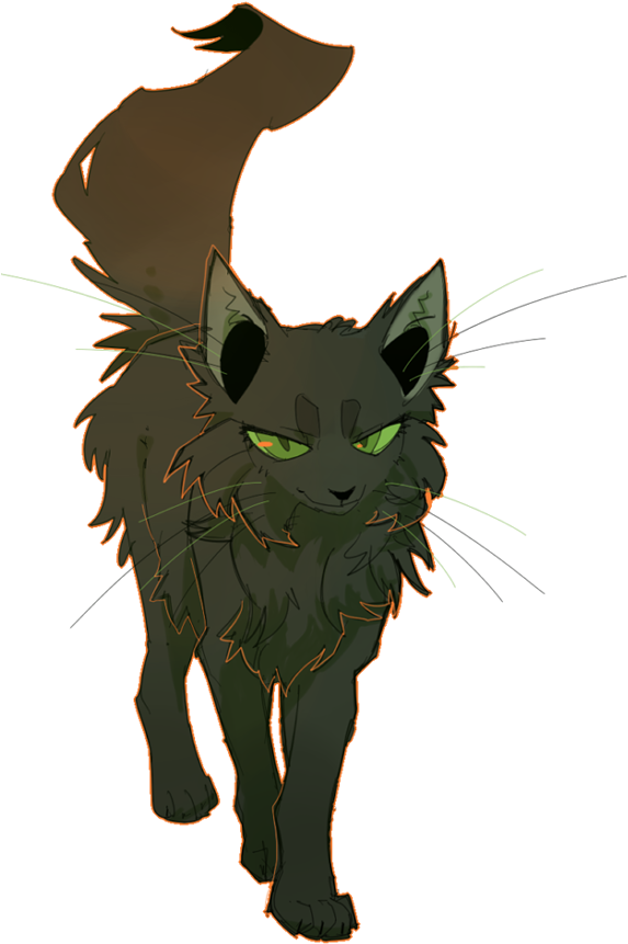 Warrior Cats Hollyleaf Png (600x916)