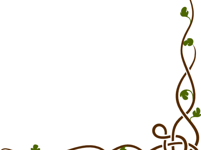 Frame Clipart Woodland - A4 Size Paper Design Border (640x480)