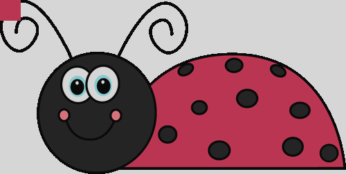 Ladybug Clip Art Free Clipart Ladybug - Lady Bug Clip Art (500x252)