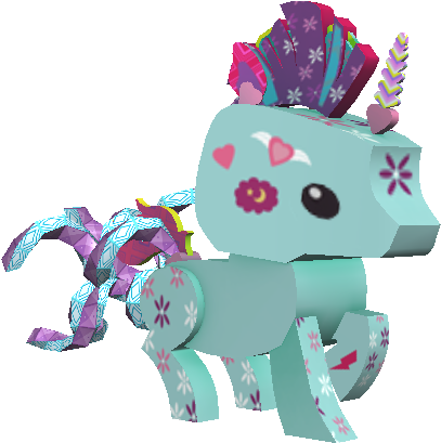 Download Zip Archive - Roblox Unicorn (750x650)