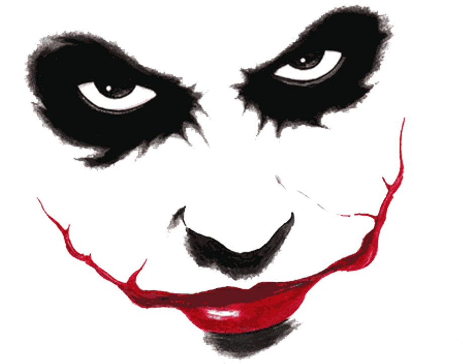 Joker Face Drawings 4 Drawing 64 Joker Face Drawings - Joker Png (1024x1024)
