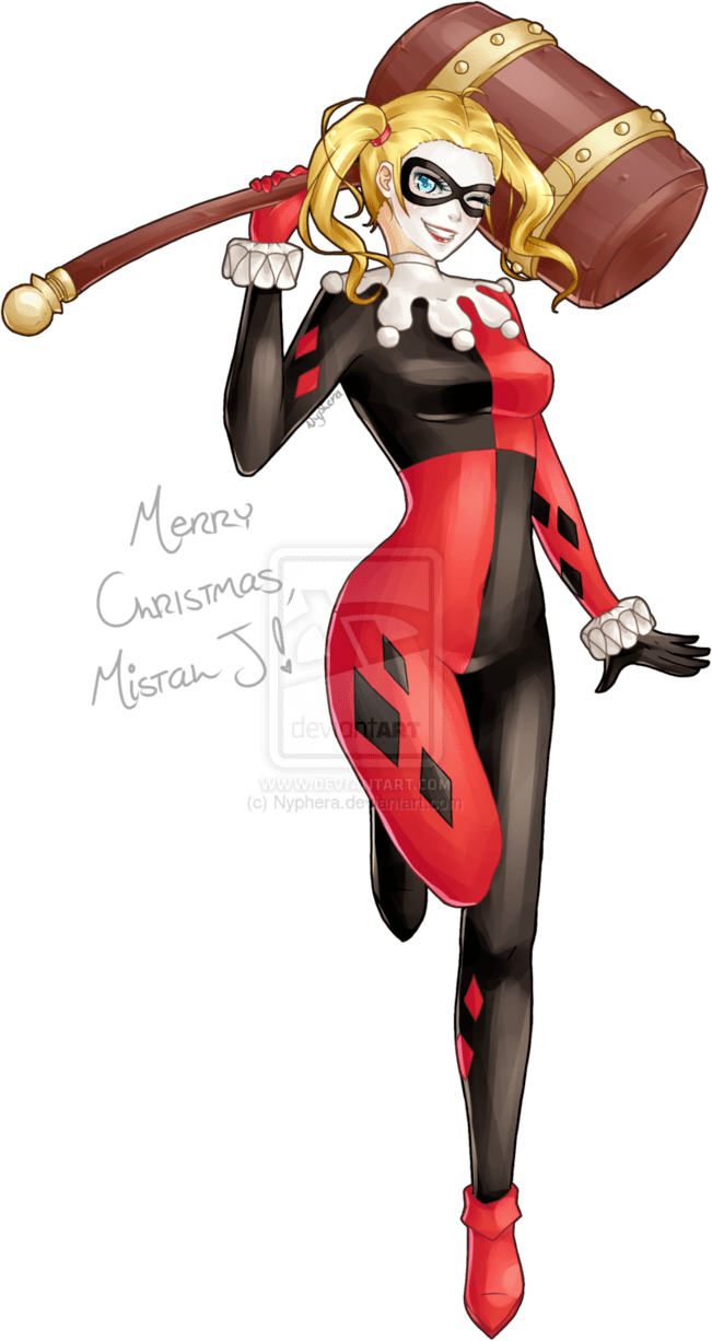 Harley Quinn Harlequin Fan Art (651x1226)