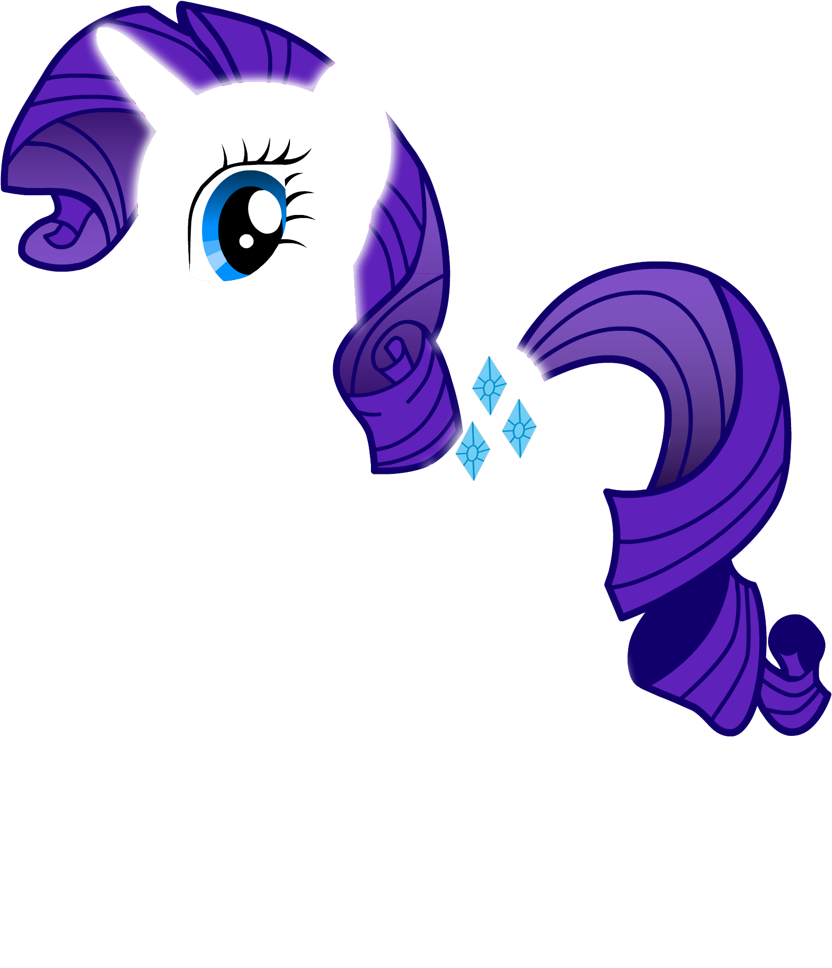 Rarity Rainbow Dash Twilight Sparkle Pinkie Pie Applejack - Princess Cadance Pony Creator (1792x2044)