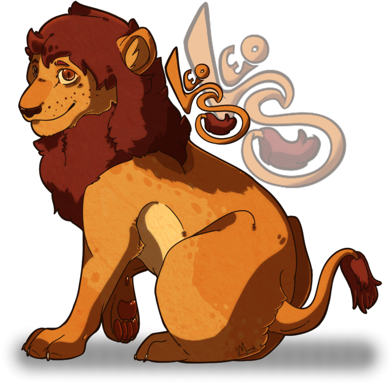 Leo The Lion - Leo The Lion Cartoon (800x805)