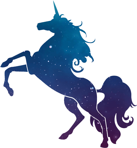 When You Are Being A Unicorn, Aligned With The Energy - Unicorn Silhouette Png (600x600)
