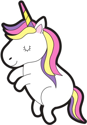 Beauty Unicorn Dancing - Unicorn (550x550)