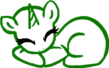 Heart Unicorn Base By Small-sanctuary - Easy Pony Base (700x700)