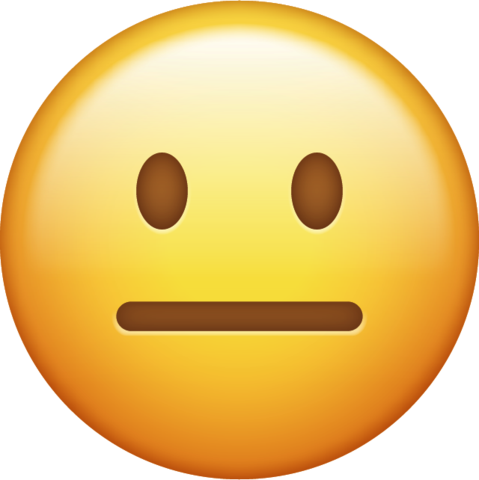 Neutral Emoji Png Transparent Background Rh Clipart - Community College Of The Air Force (479x480)