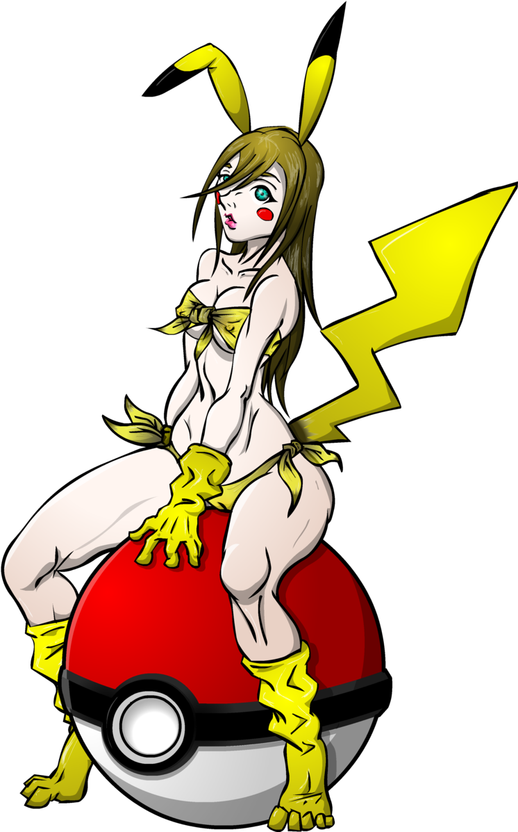 Sexy Pikachu Girl By Cupypop Sexy Pikachu Girl By Cupypop - Pikachu Sexy Girl Pokemon (900x1225)