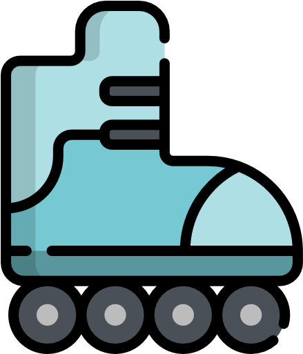 Roller Skate Free Icon - Roller Skating (512x512)