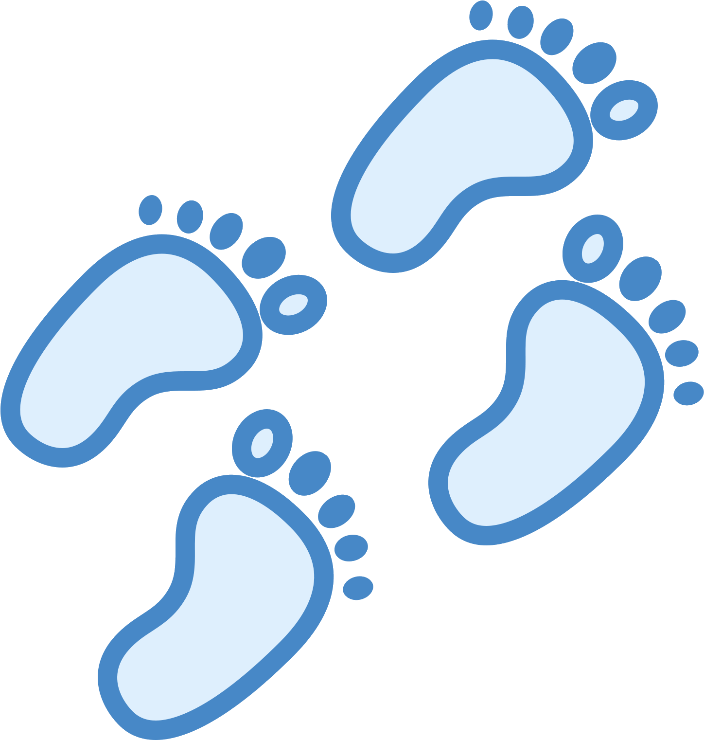 Baby Footprint Icon - Imagenes De Bebe En Camino (1600x1600)