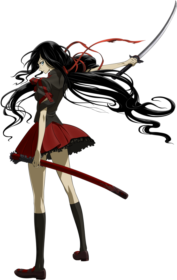 Saya Kisaragi - Blood C Saya Kisaragi Png (772x1035)